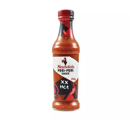 Nando's Sauce Peri Peri XX Hot (6x250g) Nando's Sauce Peri Peri XX Hot (6x250g)