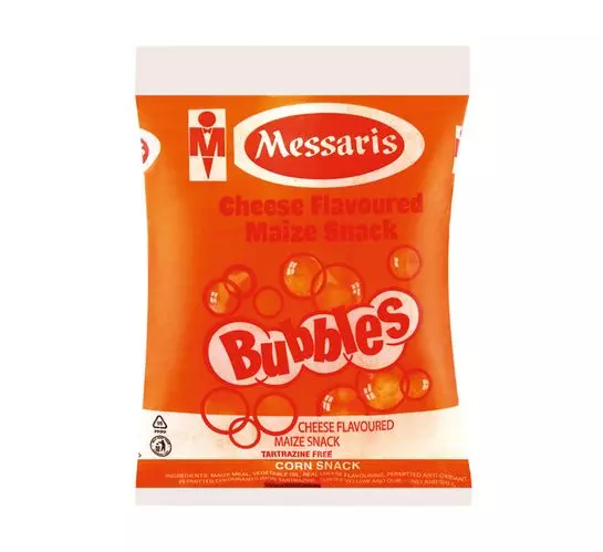 Messaris Bubbles Maize Snacks Cheese (24x20g) Messaris Bubbles Maize Snacks Cheese (24x20g)