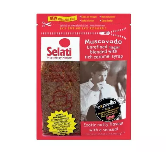 Selati Muscovado Unrefined Sugar (1x750g)