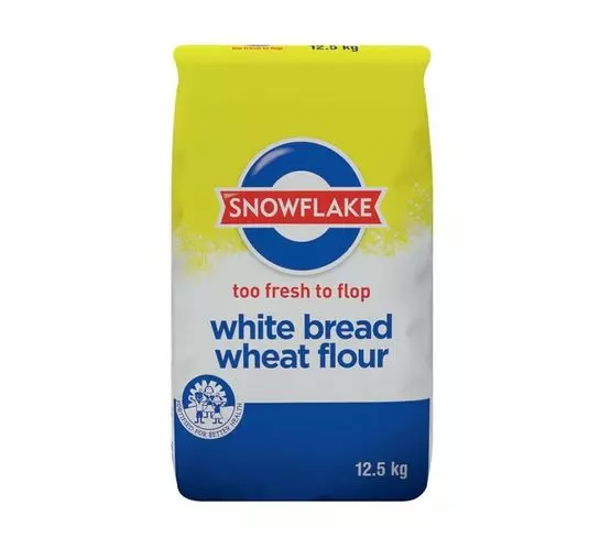 Snowflake White Bread Wheat Flour (1x12.5kg)