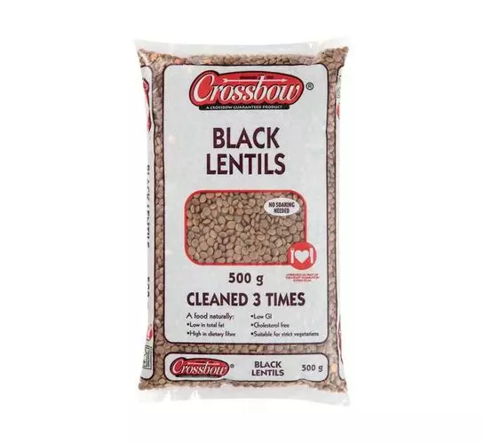 Crossbow Black Lentils (10x500g)