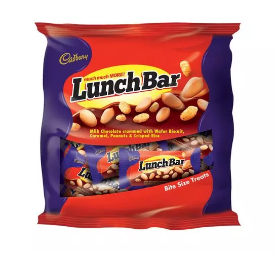 Cadbury LunchBar Mini Chocolate Bars (24x144g) Cadbury LunchBar Mini Chocolate Bars (24x144g)