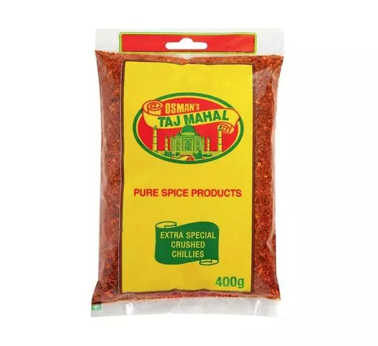 Osmans Chilli Crushed Extra Special (1x400g) Osmans Chilli Crushed Extra Special (1x400g)