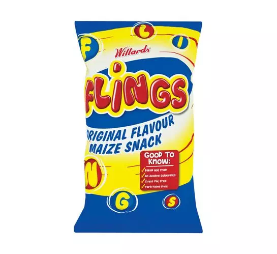 Willards Flings Maize Snacks (16x150g)