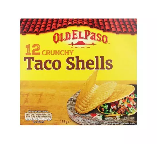Old El Paso Taco Shells (1x156g)