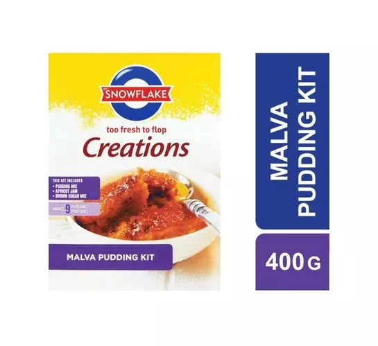 Snowflake Creations Pudding Malva (5x400g) Snowflake Creations Pudding Malva (5x400g)