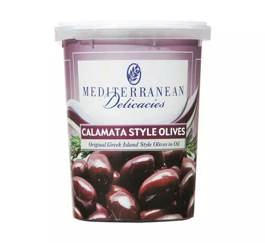 Mediterranean Deli Calamata Style Olives Whole (1x700g)