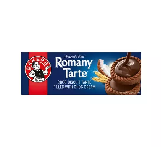 Bakers Romany Tarte Biscuits (1x150g)