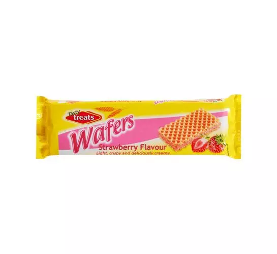 Tasty Treats Wafers Strawberry (1x100g)