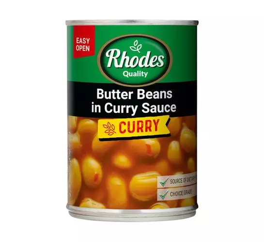 Rhodes Butter Beans in Curry Sauce (1x410g) Rhodes Butter Beans in Curry Sauce (1x410g)