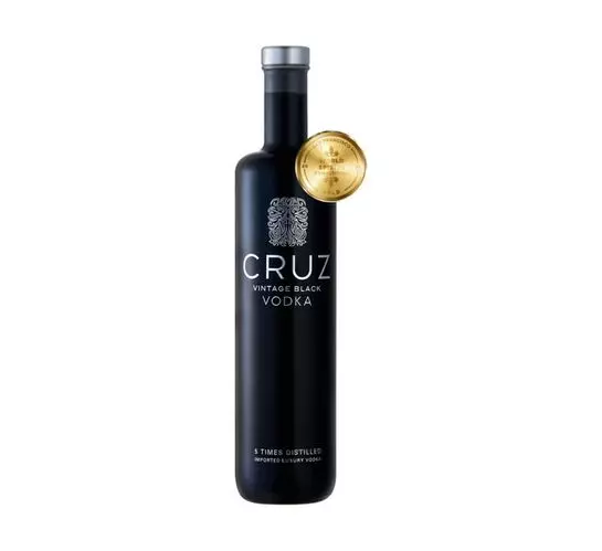 Cruz Vintage Black Vodka (1x750ml)