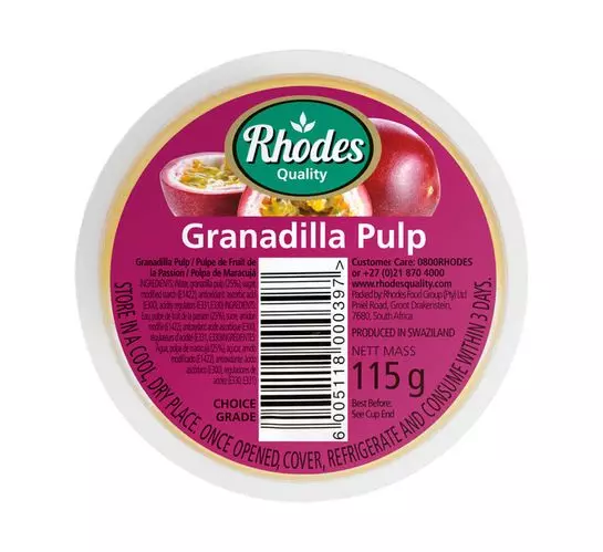Rhodes Granadilla Pulp (1x115g)