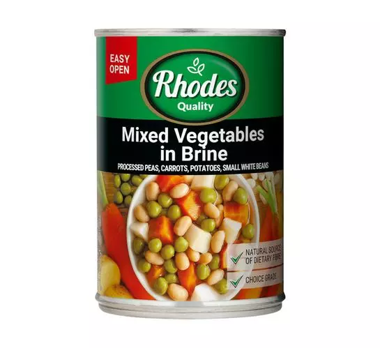 Rhodes Mixed Vegetable in Brine (1x410g)