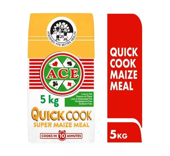 ACE Super Maize Meal Quick Cook (4x5kg) ACE Super Maize Meal Quick Cook (4x5kg)