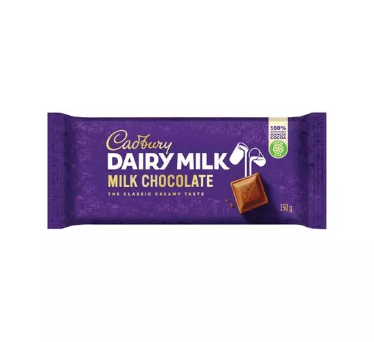Cadbury Chocolate Slabs Dairy Milk (20x150g)