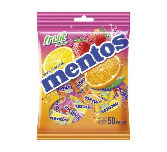 Mentos Chewy Sweets Fruit (40x50's)