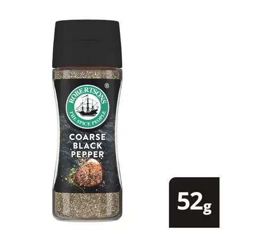 Robertsons Coarse Black Pepper (10x100ml)