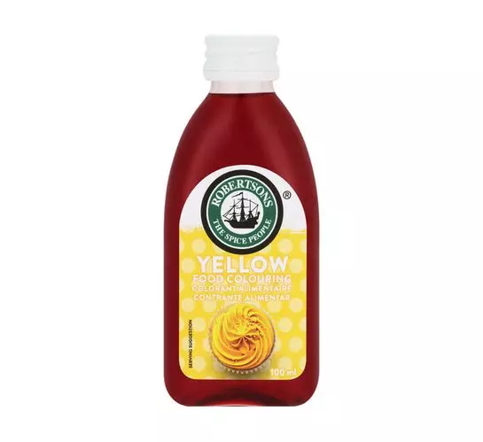 Robertsons Food Colour Egg Yellow (10x100ml)