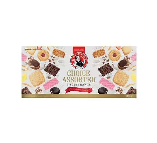 Bakers Biscuits Choice Assorted (12x200g)