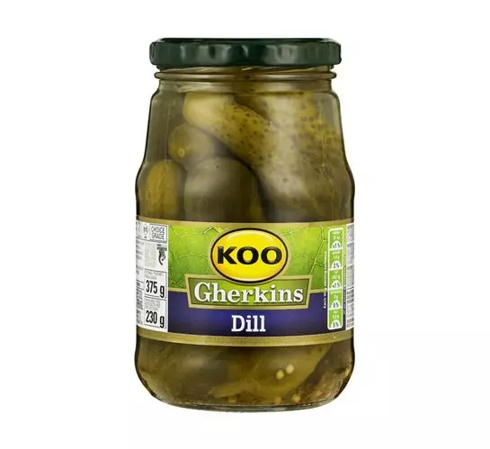 KOO Cocktail Gherkins Dill (12x375g)