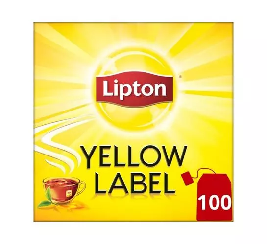Lipton Tagged Tea Bags Black (1x100's)
