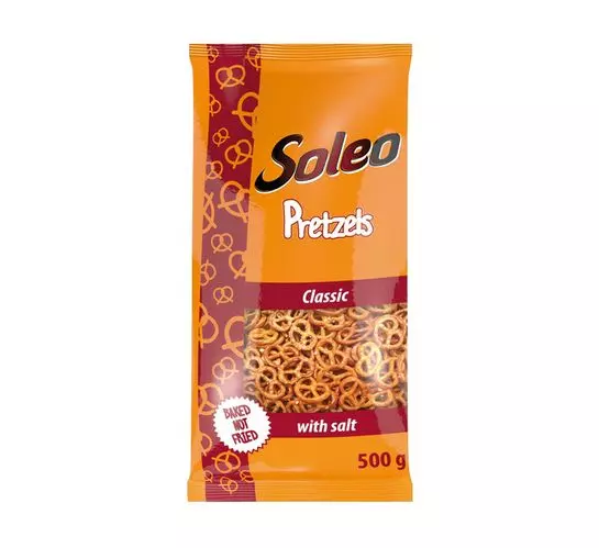 Soleo Pretzel Classic With Salt (7x500g) Soleo Pretzel Classic With Salt (7x500g)