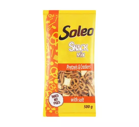 Soleo Pretzel Cracker With Salt (1x500g)