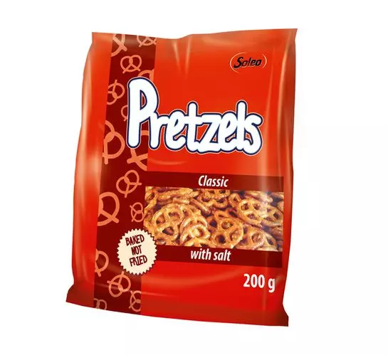 Soleo Pretzel With Salt (14x200g) Soleo Pretzel With Salt (14x200g)
