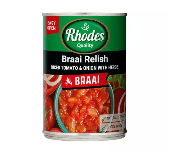 Rhodes Tomato Braai Relish (6x410g) Rhodes Tomato Braai Relish (6x410g)