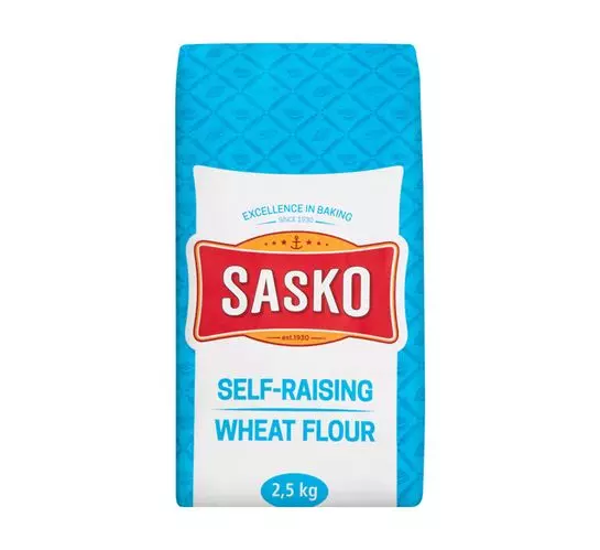 Sasko Wheat Flour Self-Raising (1x2.5kg)
