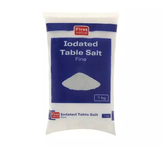 First Value Fine Iodated Salt Fine Iodated Salt (20x1kg) First Value Fine Iodated Salt Fine Iodated Salt (20x1kg)