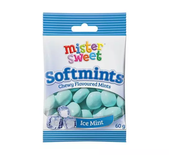Mister Sweet Softmints Chewy Ice Mints (24x60g)