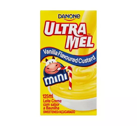 Danone Ultramel Custard Vanilla (24x125ml)