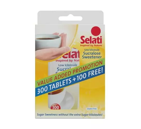 Selati Sweetner Tablets (1x300's + 100)