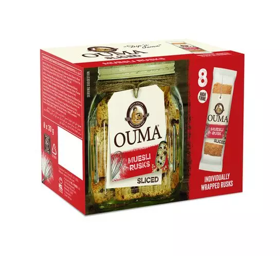 Ouma Single Rusk Sliced Muesli (120x30g) Ouma Single Rusk Sliced Muesli (120x30g)