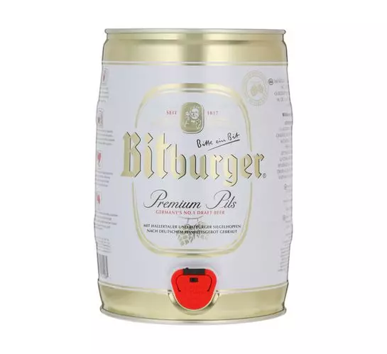 Bitburger Imported Premium Pilsner Keg (1x5L) Bitburger Imported Premium Pilsner Keg (1x5L)
