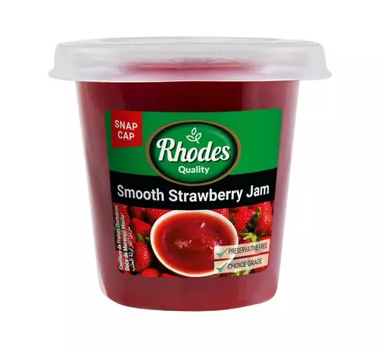 Rhodes Jam in Plastic Cup Strawberry (12x290g)