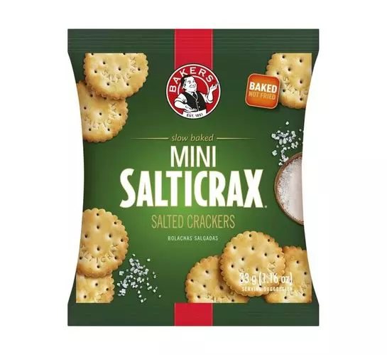 Bakers Salticrax Mini Biscuits Original (36x33g) Bakers Salticrax Mini Biscuits Original (36x33g)