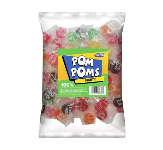 Baxtons Pom Pom Candy Fruity (40x100's)
