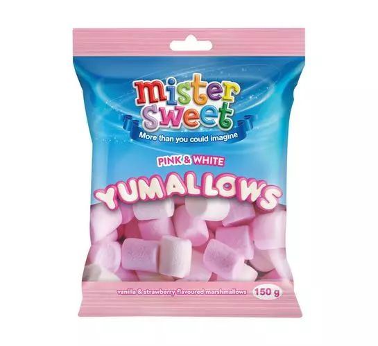 Mister Sweet Pink and White (24x150G)