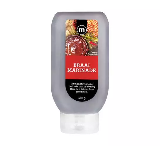 M Braai Sauce and Marinade (1x500ml)