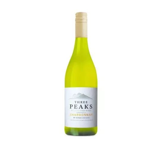 Mount Vernon Three Peaks Chardonnay Unwooded (1x750ml) Mount Vernon Three Peaks Chardonnay Unwooded (1x750ml)