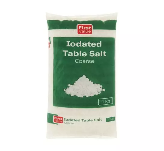First Value Coarse Salt (20x1kg) First Value Coarse Salt (20x1kg)