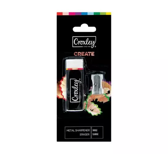 Croxley Create Eraser and Sharpener