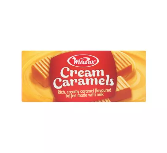 Wilson's Cream Caramel Toffees (45x64g) Wilson's Cream Caramel Toffees (45x64g)