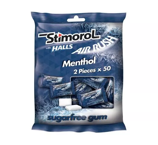 Stimorol Sugar Free Gum Menthol (50x2PC)