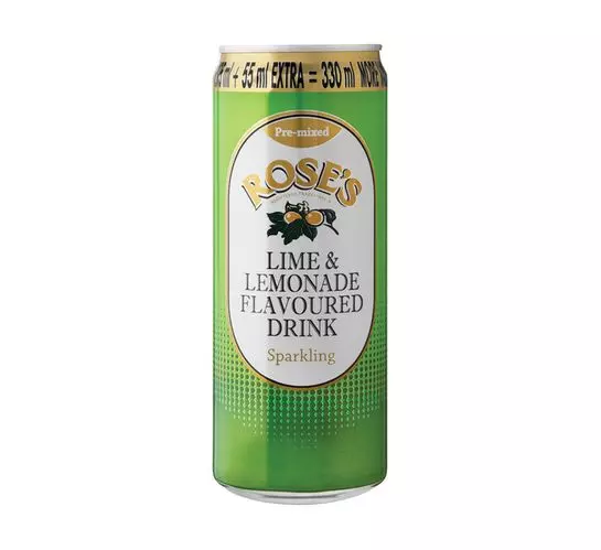 Rose's Sparkling Cans Lime and Lemon (6x330ml) Rose's Sparkling Cans Lime and Lemon (6x330ml)