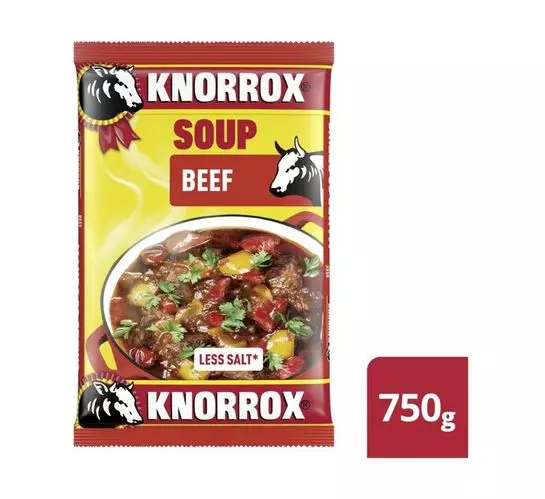 Knorrox Dehyrated Soup Beef (5x750g) Knorrox Dehyrated Soup Beef (5x750g)
