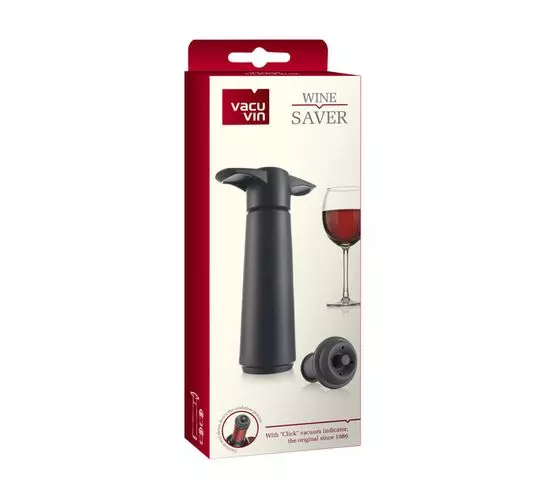 Vacu Vin Black Wine Saver Gift Pack Vacu Vin Black Wine Saver Gift Pack