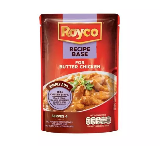 Royco Wet Cook in Sauce Butter Chicken (8x400g)